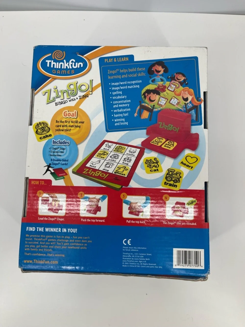 Think! Zingo! Kids Bingo Game